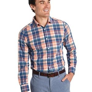 Mizzen + Main long sleeve dress shirt L